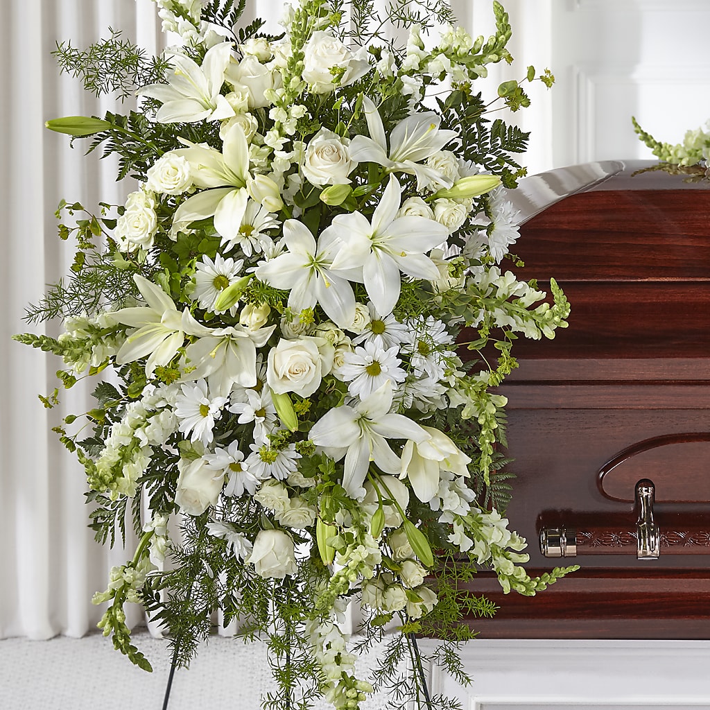 Loving Thoughts Standing Spray – Magnolia Floral Design, Santa Ana CA
