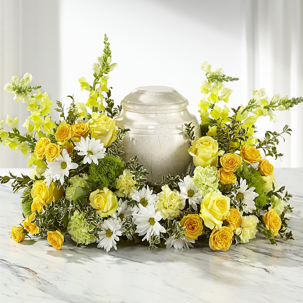 Graceful Love Cremation Adornment – Magnolia Floral Design, Santa Ana CA