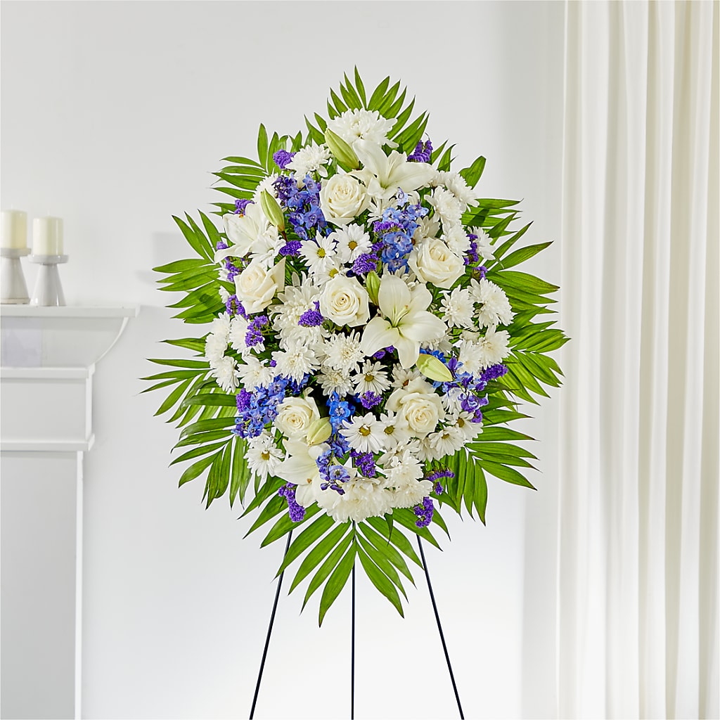 At Rest Standing Spray – Magnolia Floral Design, Santa Ana CA