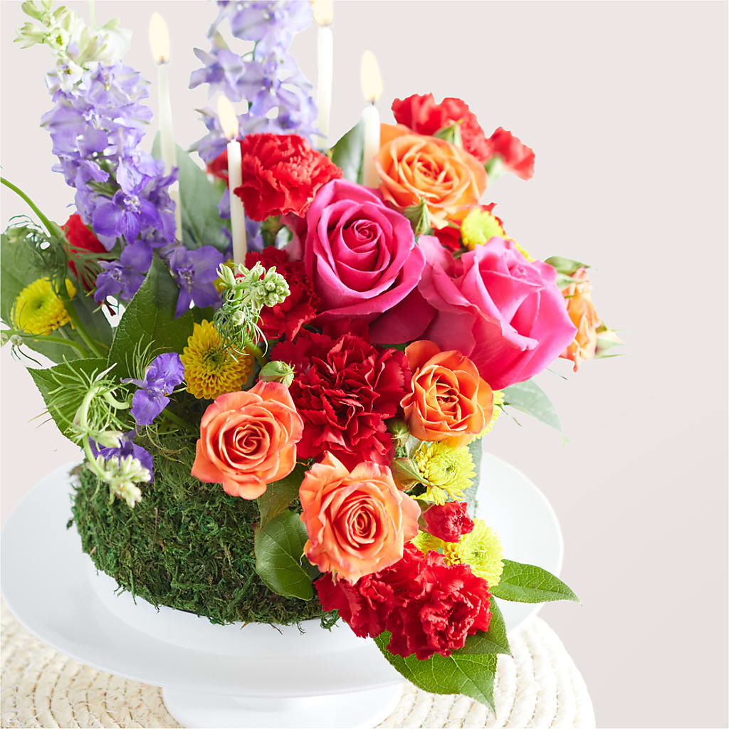 Best Year Yet Floral Cake – Magnolia Floral Design, Santa Ana CA