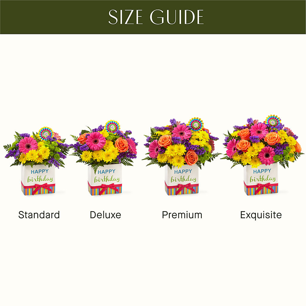 Birthday Brights Bouquet –  Magnolia Floral Design, Santa Ana CA