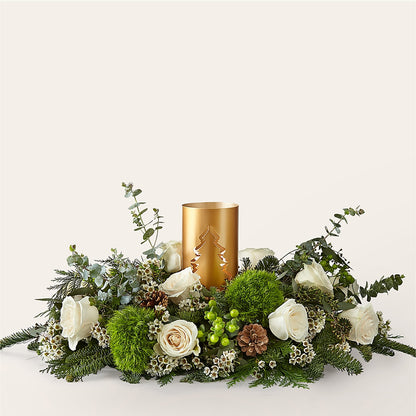 Chestnuts Roasting Centerpiece –  Magnolia Floral Design, Santa Ana CA