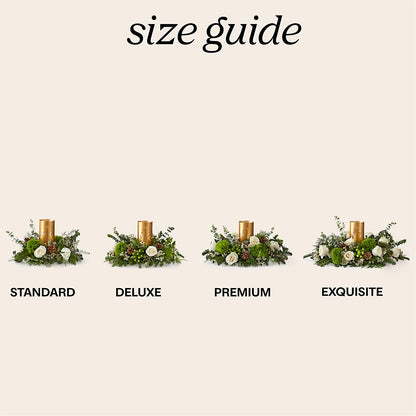 Chestnuts Roasting Centerpiece –  Magnolia Floral Design, Santa Ana CA