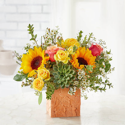 Sunflower Season Bouquet –  Magnolia Floral Design, Santa Ana CA
