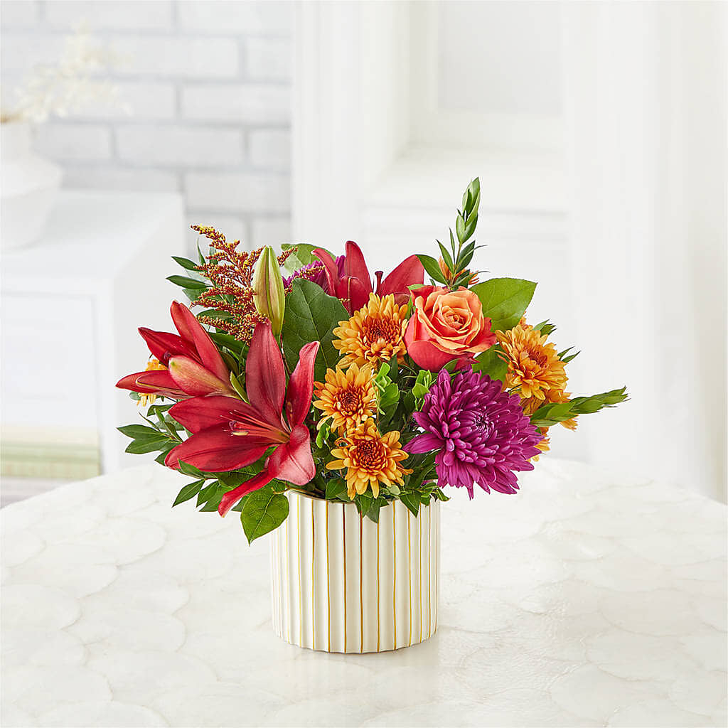 Burgundy Landscape Bouquet –  Magnolia Floral Design, Santa Ana CA