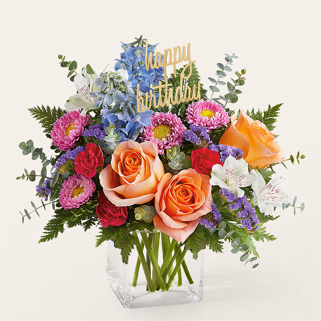 Birthday Bash Bouquet –  Magnolia Floral Design, Santa Ana CA