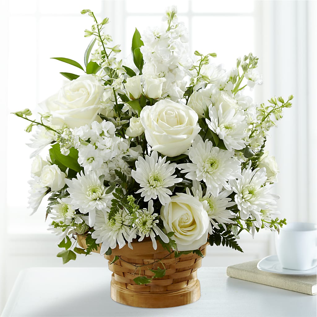 Heartfelt Condolences Arrangement –  Magnolia Floral Design, Santa Ana CA