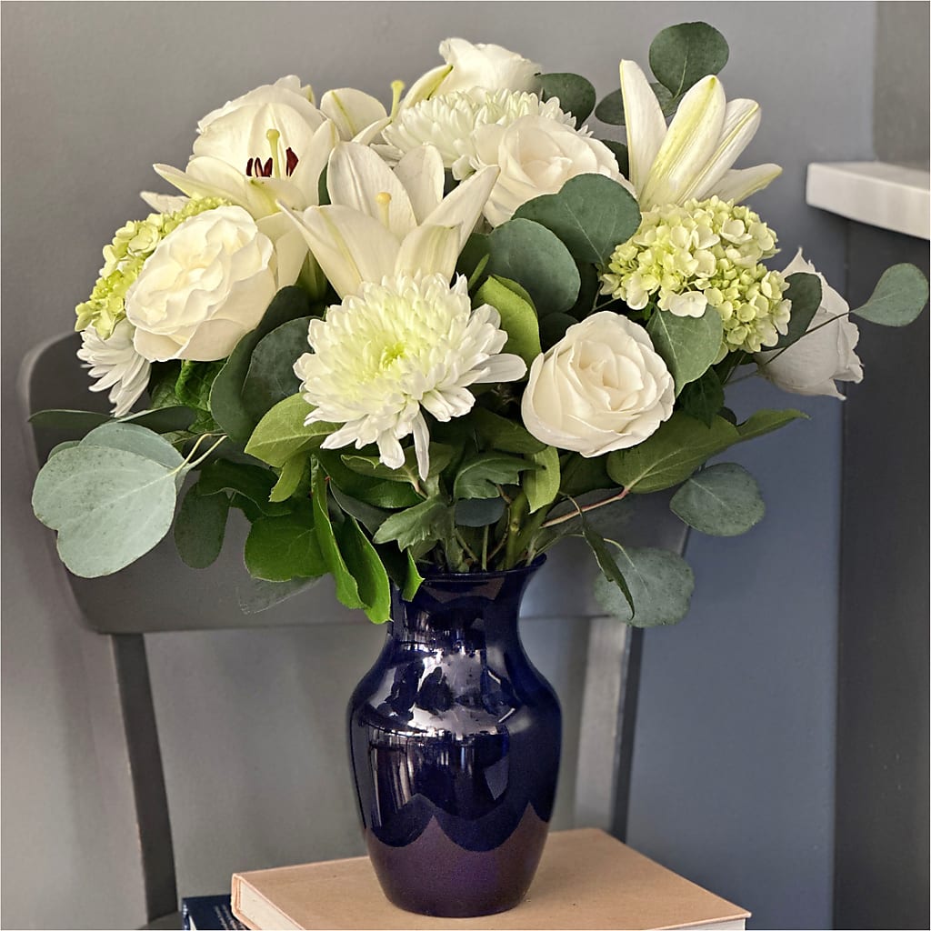 Snowy Dreams Bouquet –  Magnolia Floral Design, Santa Ana CA
