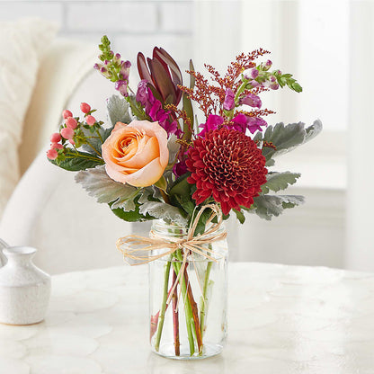 Moody Hues Bouquet –  Magnolia Floral Design, Santa Ana CA
