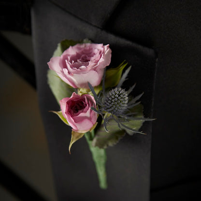 Veronica Boutonniere –  Magnolia Floral Design, Santa Ana CA